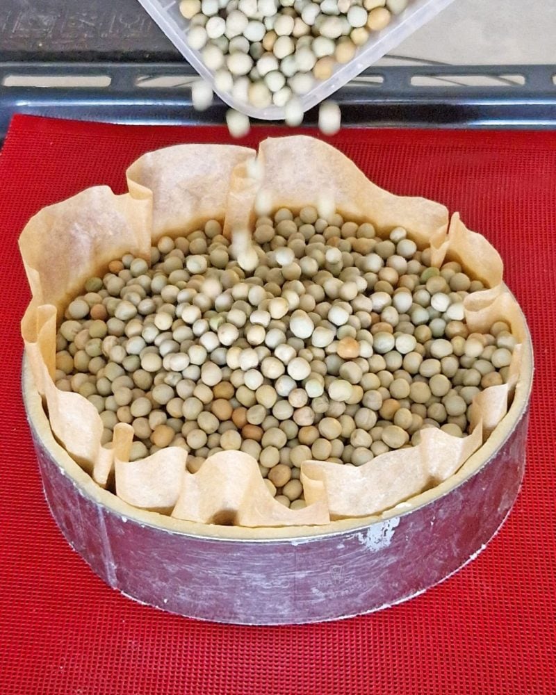 blind baked gluten free pate brisee